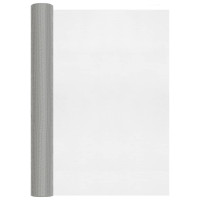 Produktbild för Insektsnät rostfritt stål 60x500 cm silver
