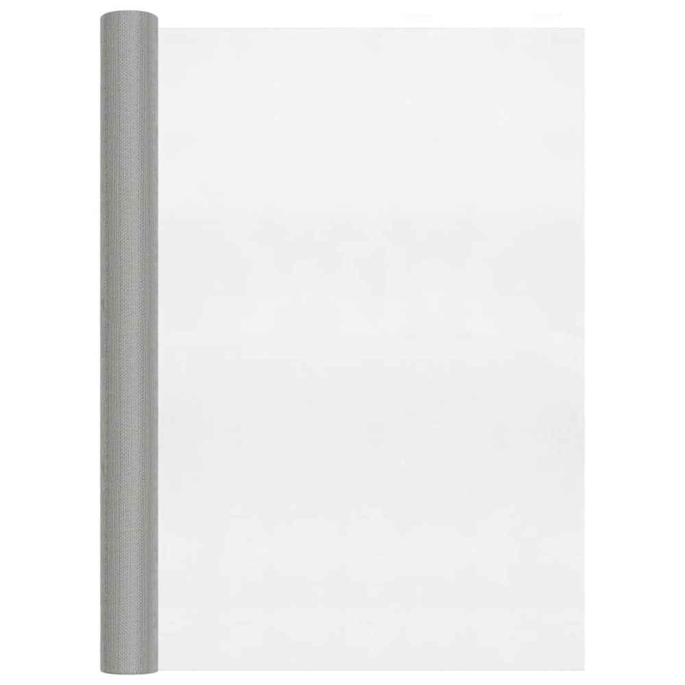 Produktbild för Insektsnät rostfritt stål 112x500 cm silver