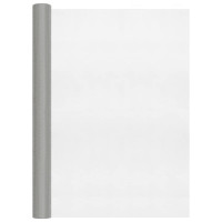 Produktbild för Insektsnät rostfritt stål 112x500 cm silver
