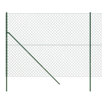 Produktbild för Gunnebostängsel grön 1,6x25 m