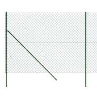 Produktbild för Gunnebostängsel grön 1,6x10 m