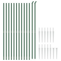 Produktbild för Stängsel med markspett grön 2,2x25 m