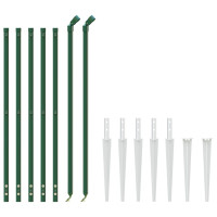 Produktbild för Gunnebostängsel med markspett grön 1x10 m