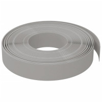 Produktbild för Rabattkant grå 10 m 10 cm polyeten