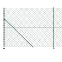 Produktbild för Gunnebostängsel med stolpsko grön 1,8x10 m