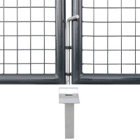 Produktbild för Nätgrind antracit 300x175 cm galvaniserat stål