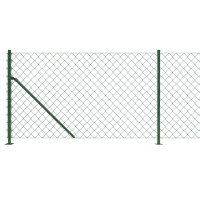 Produktbild för Gunnebostängsel med stolpsko grön 1x25 m