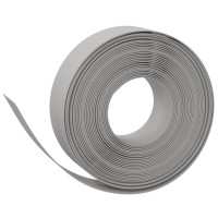 Produktbild för Rabattkant grå 10 m 15 cm polyeten