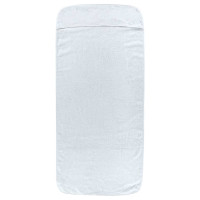 Produktbild för Badhanddukar 2 st vita 75x200 cm tyg 400 gsm