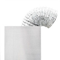 Miniatyr av produktbild för Väggmonterad köksfläkt rostfritt stål 756 m³/h 90 cm vit