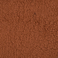 Produktbild för Ergonomisk hundmadrass 60x42 cm linnelook fleece brun