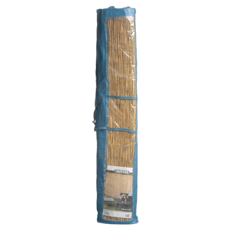 Produktbild för Nature Vindskydd 2 st bamburör 500x150 cm