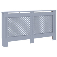 Produktbild för Elementskydd antracit 152x19x81,5 cm MDF