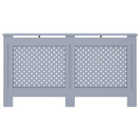 Produktbild för Elementskydd antracit 152x19x81,5 cm MDF
