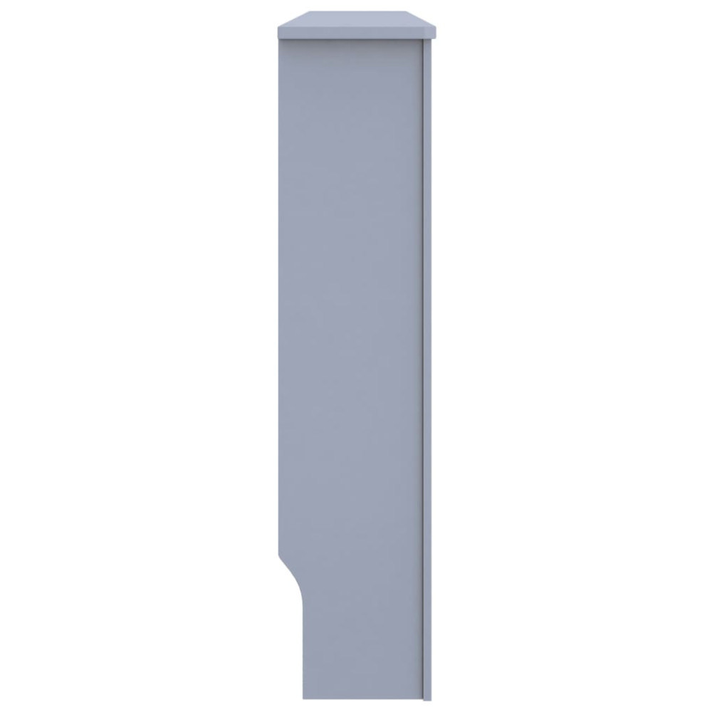 Produktbild för Elementskydd antracit 152x19x81,5 cm MDF