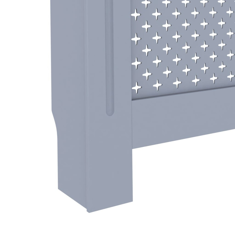 Produktbild för Elementskydd antracit 152x19x81,5 cm MDF