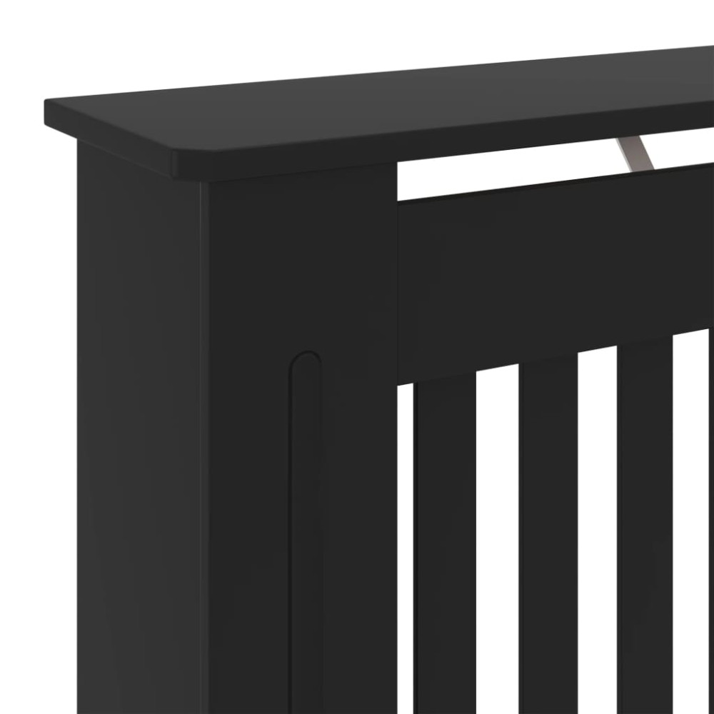 Produktbild för Elementskydd konstruerat trä svart 78 cm