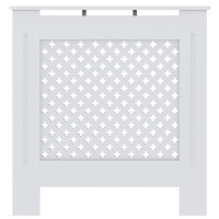 Produktbild för Elementskydd MDF vit 78 cm