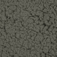 Produktbild för Ergonomisk hundmadrass 75x53 cm linnelook fleece mörkgrå