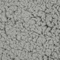 Miniatyr av produktbild för Ergonomisk hundmadrass 75x53 cm linnelook fleece grå