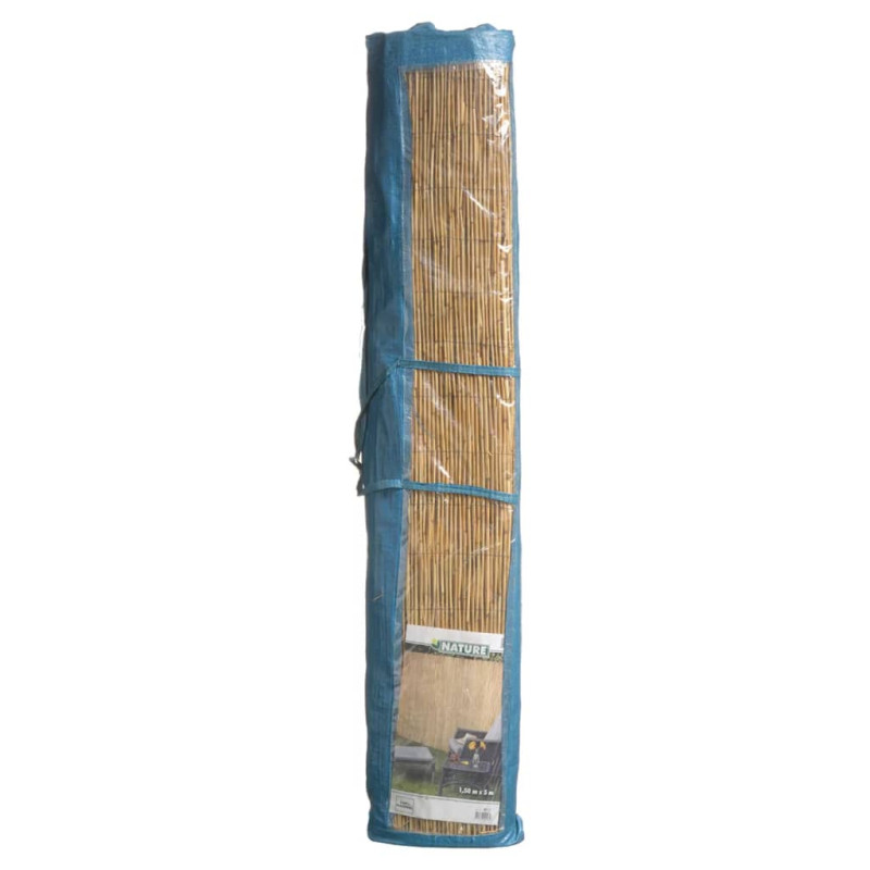 Produktbild för Nature Vindskydd 2 st bamburör 500x100 cm