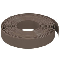 Produktbild för Rabattkant brun 10 m 10 cm polyeten