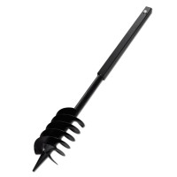 Produktbild för Jordborr 120 mm Stål inkl. förlängningsrör 13 meter