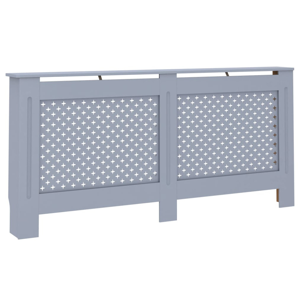Produktbild för Elementskydd antracit 172x19x81,5 cm MDF