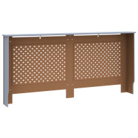 Produktbild för Elementskydd antracit 172x19x81,5 cm MDF