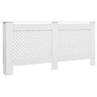Produktbild för Elementskydd vit 172x19x81,5 cm MDF