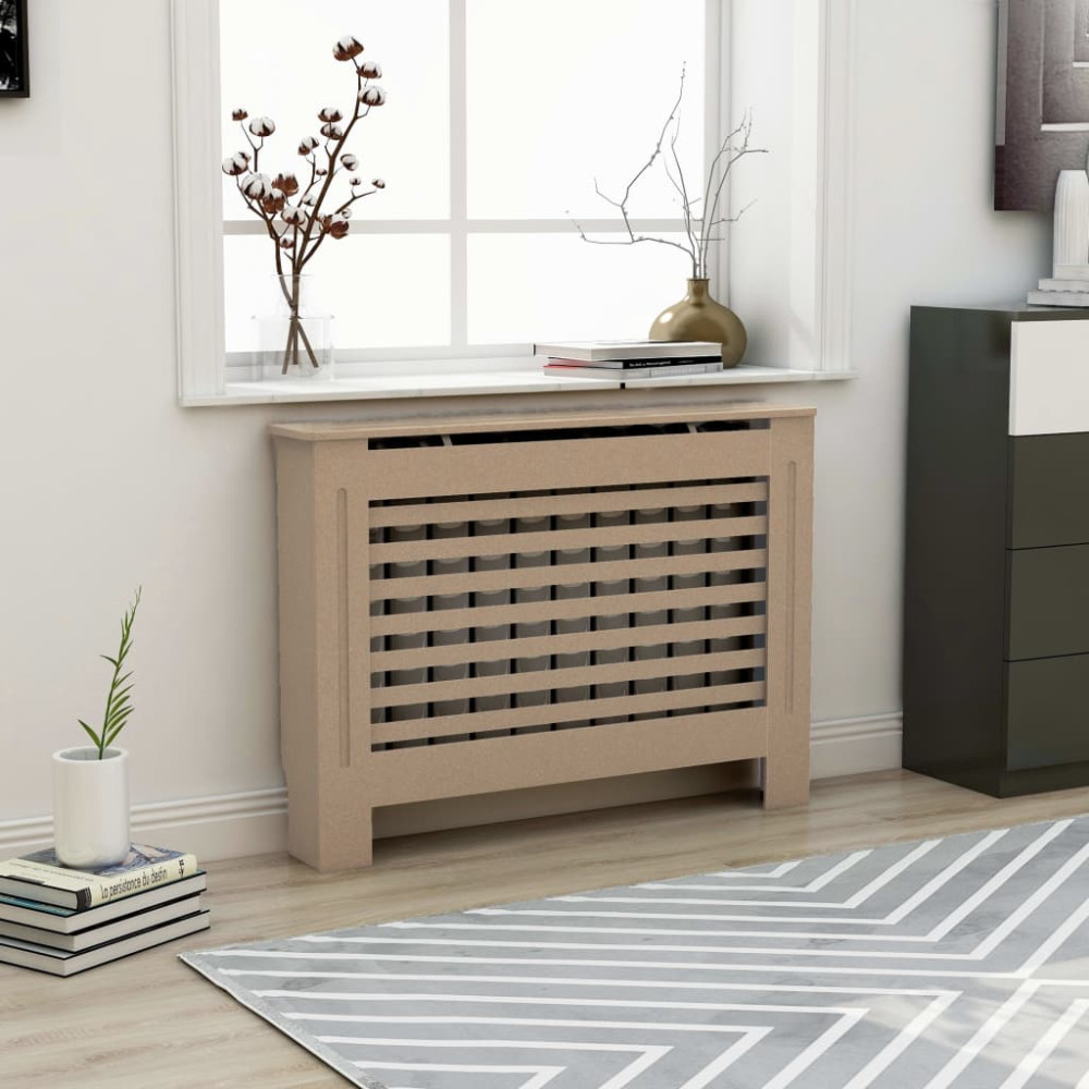 Produktbild för Elementskydd 112x19x81,5 cm MDF