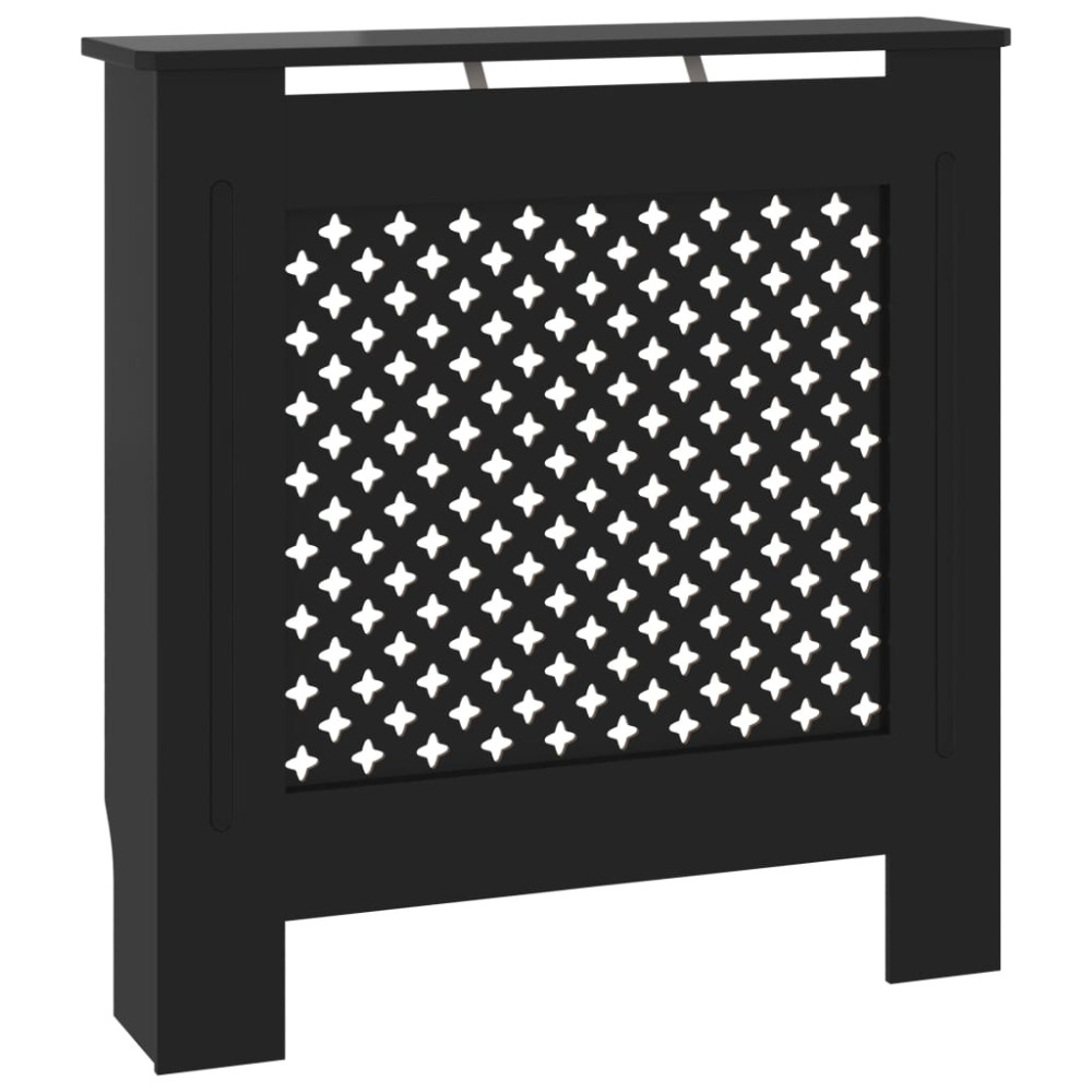 Produktbild för Elementskydd MDF svart 78 cm