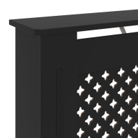 Produktbild för Elementskydd MDF svart 78 cm