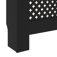 Produktbild för Elementskydd MDF svart 78 cm