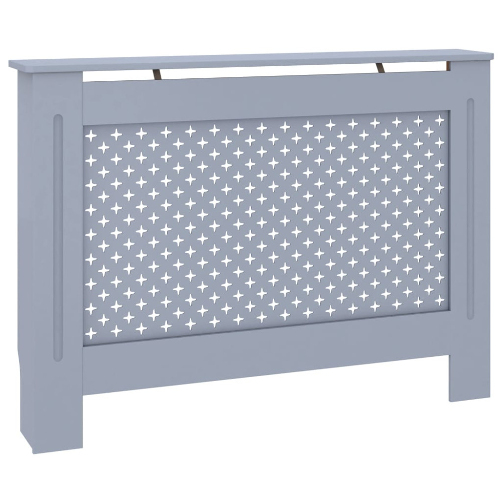 Produktbild för Elementskydd antracit 112x19x81,5 cm MDF