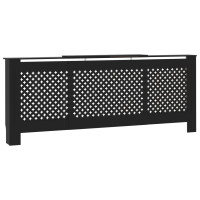 Produktbild för Elementskydd MDF svart 205 cm