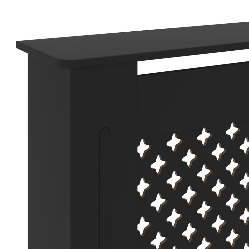 Produktbild för Elementskydd MDF svart 205 cm