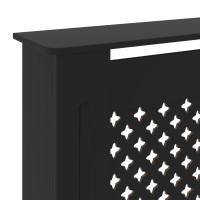 Produktbild för Elementskydd MDF svart 205 cm
