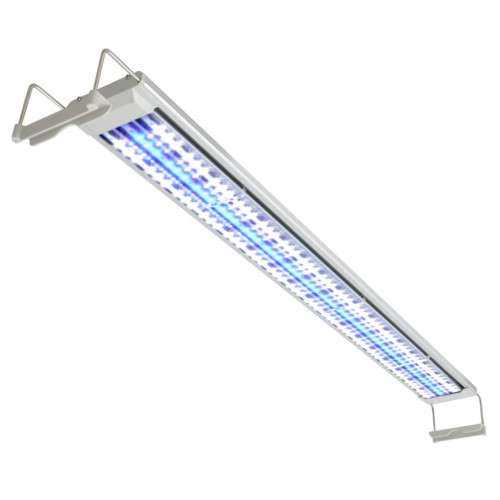 vidaXL LED Akvarielampa 120-130 cm aluminium IP67