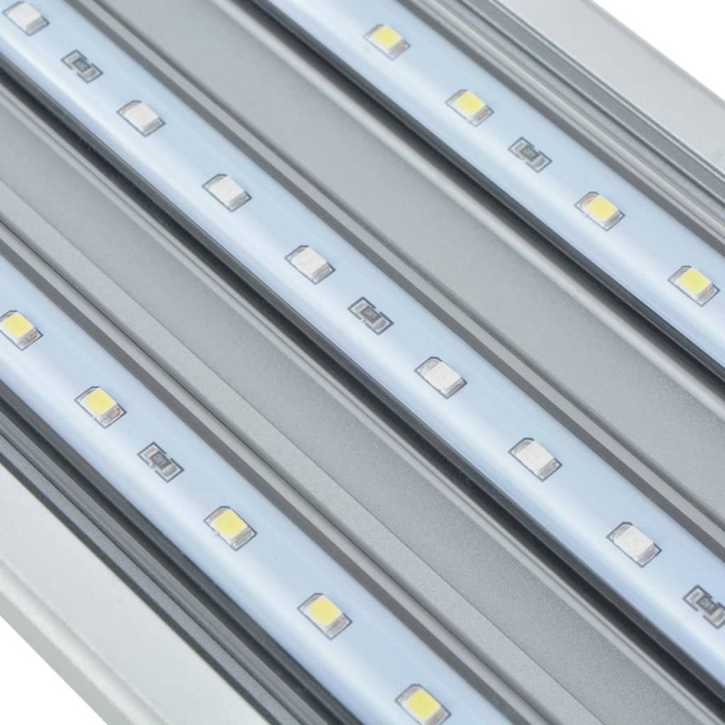 Produktbild för Akvarielampa LED 50-60 cm aluminium IP67