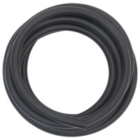 Produktbild för Luftslang hybrid svart 10 m gummi och PVC