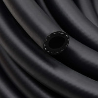 Produktbild för Luftslang hybrid svart 20 m gummi och PVC