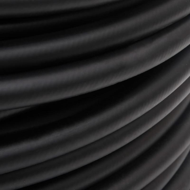 Produktbild för Luftslang hybrid svart 50 m gummi och PVC