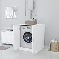 Produktbild för Tvättmaskinsskåp vit 71x71,5x91,5 cm