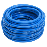 Produktbild för Tryckluftsslang blå 0,6" 10 m PVC
