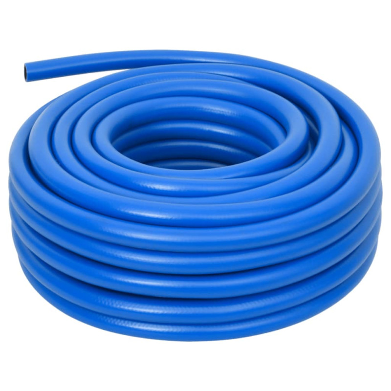 Produktbild för Tryckluftsslang blå 0,7" 50 m PVC