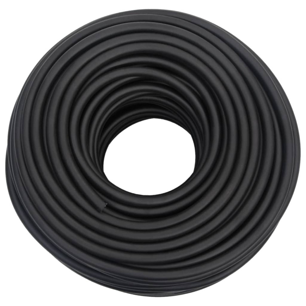 Produktbild för Luftslang hybrid svart 0,6" 100 m gummi och PVC