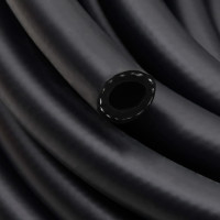 Produktbild för Luftslang hybrid svart 0,6" 100 m gummi och PVC