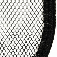 Produktbild för Hopfällbar hundhage med väska svart 90x90x58 cm