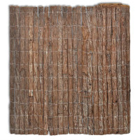 Produktbild för Vindskydd bark 400x100 cm